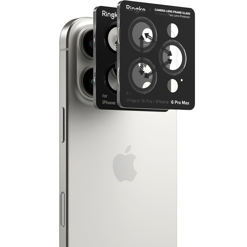Protection Lentille IPhone 16/16 Plus - Verre Trempé 9H Et Aluminium - Design Paillettes Scintillant - Facile à Poser - 14