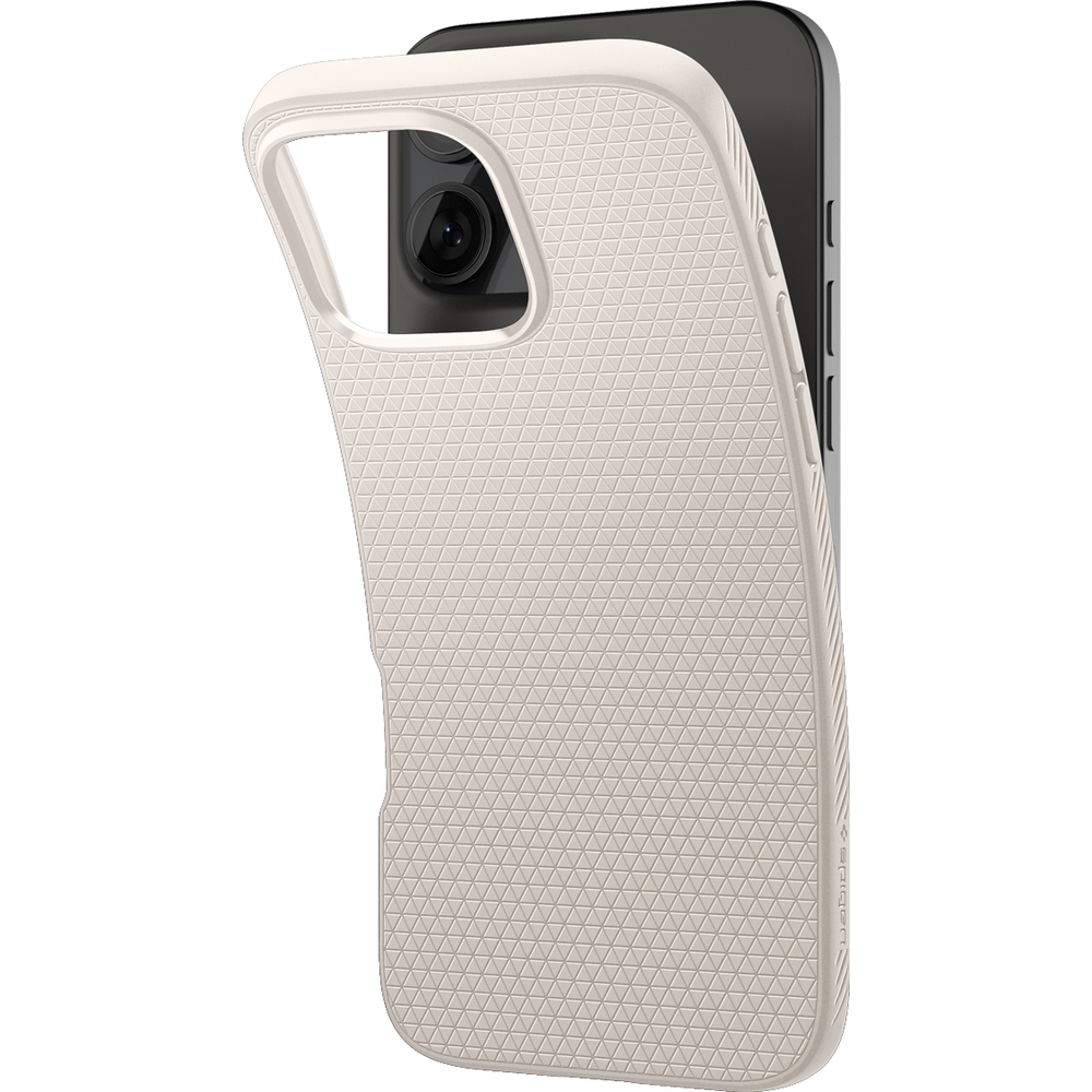 Etui Spigen Liquid Air do Apple iPhone 16 Pro, beżowe