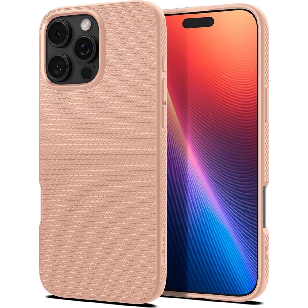 Etui Spigen Liquid Air do Apple iPhone 16 Pro, różowe