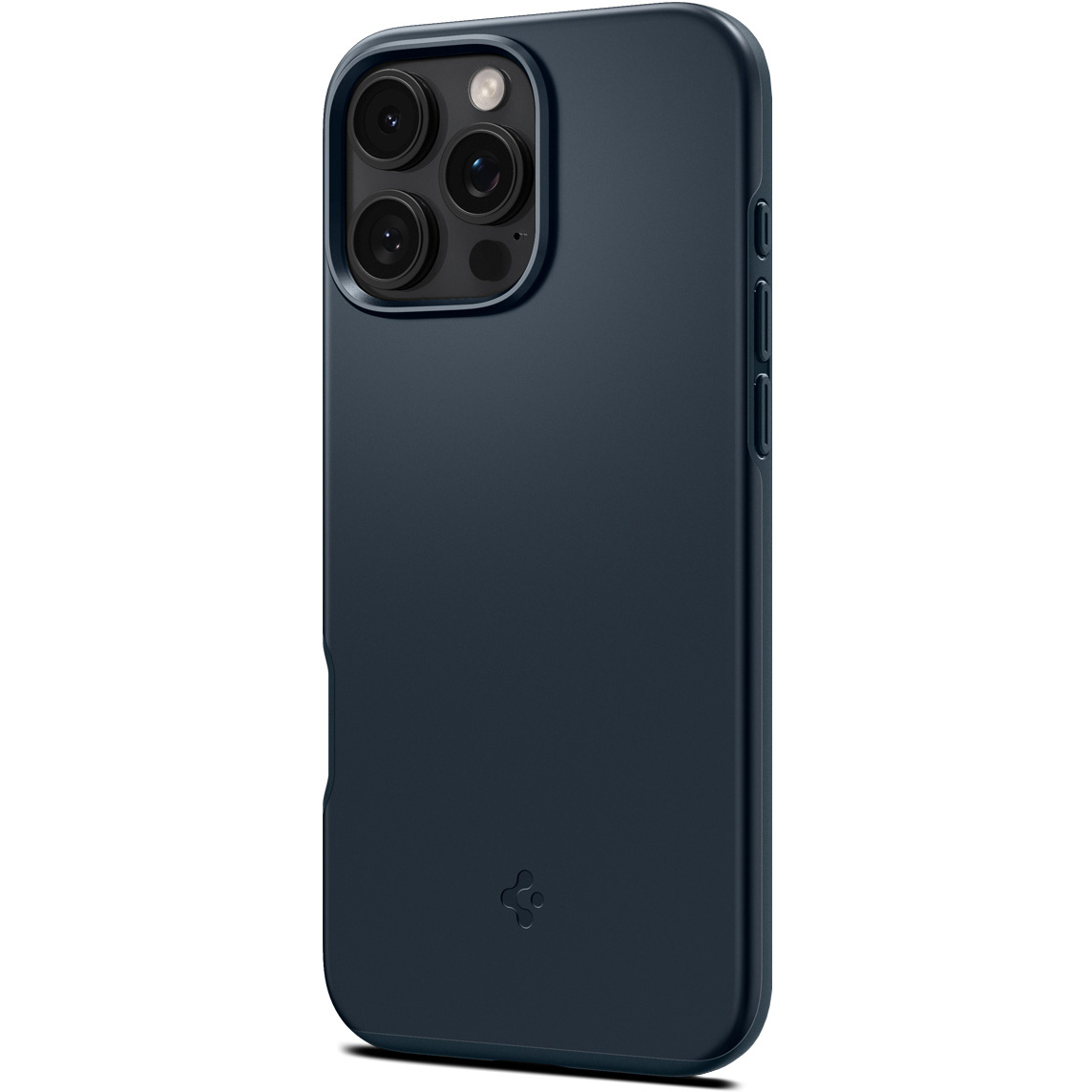 Etui Spigen Thin Fit Mag MagSafe do Apple iPhone 16 Pro, granatowe