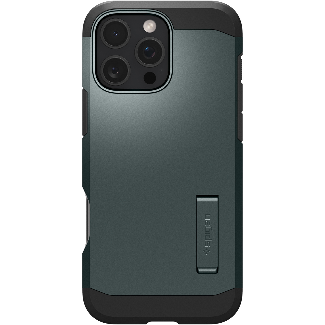 Etui Spigen Tough Armor Mag MagSafe do Apple iPhone 16 Pro, zielone