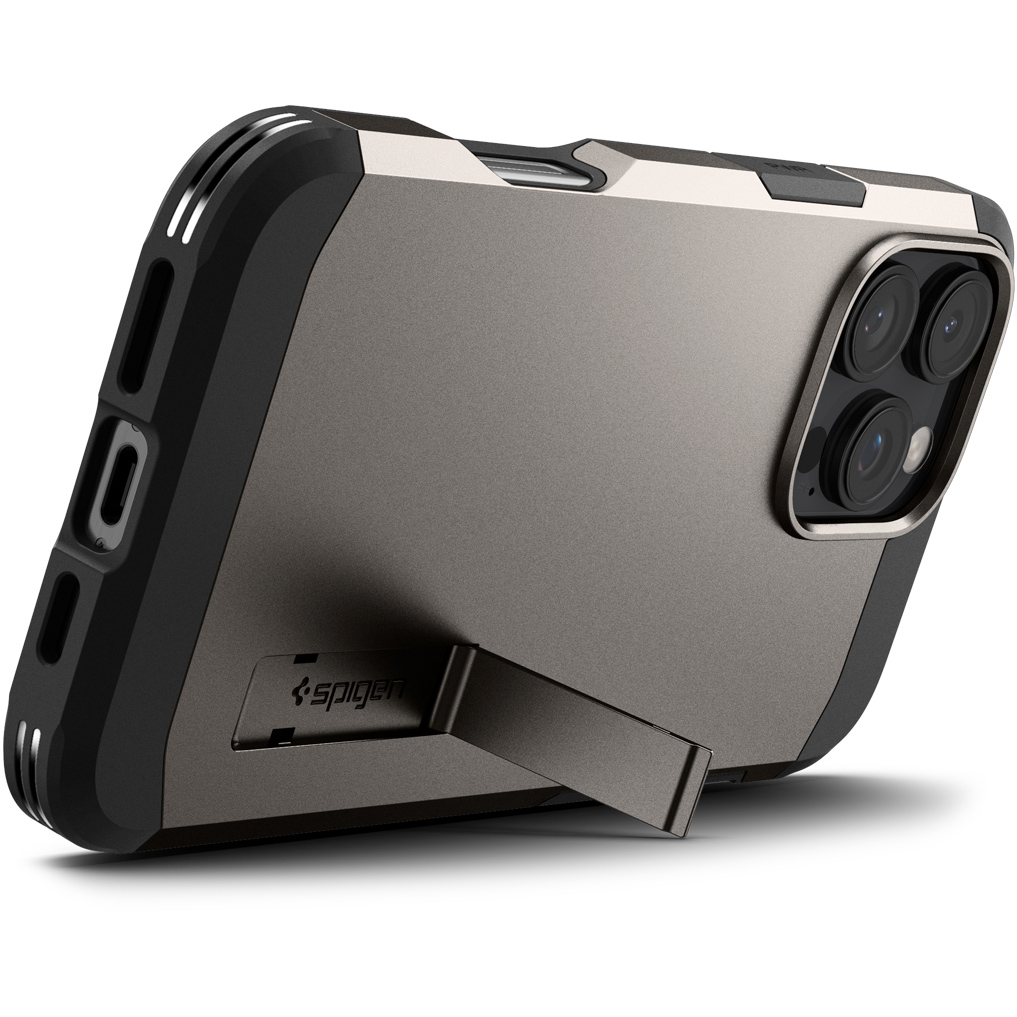 Etui Spigen Tough Armor Mag MagSafe do Apple iPhone 16 Pro, stalowe