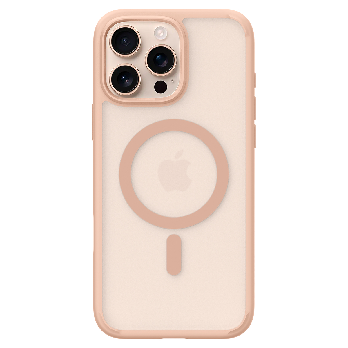 Etui Spigen Ultra Hybrid T Mag z MagSafe do Apple iPhone 16 Pro, półprzezroczysto-różowe