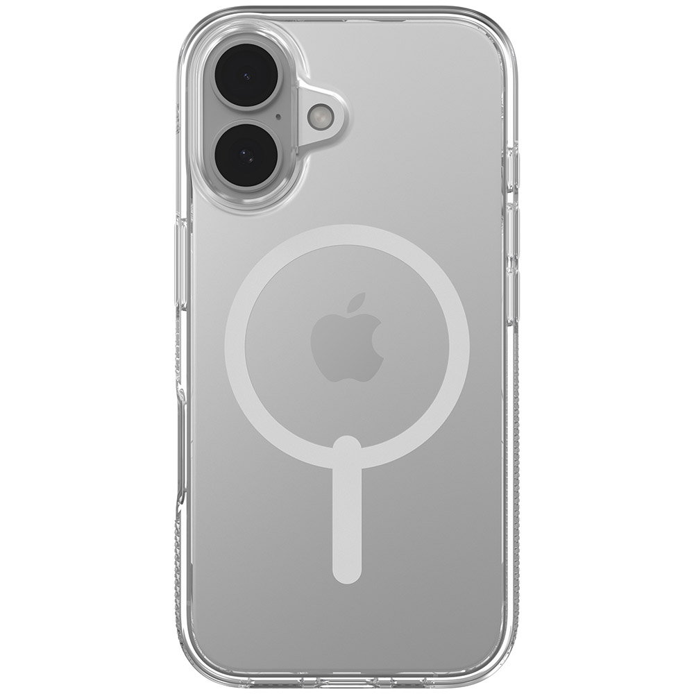 Etui Zagg Gear4 Crystal Palace Snap do Apple iPhone 16, przezroczysto-białe