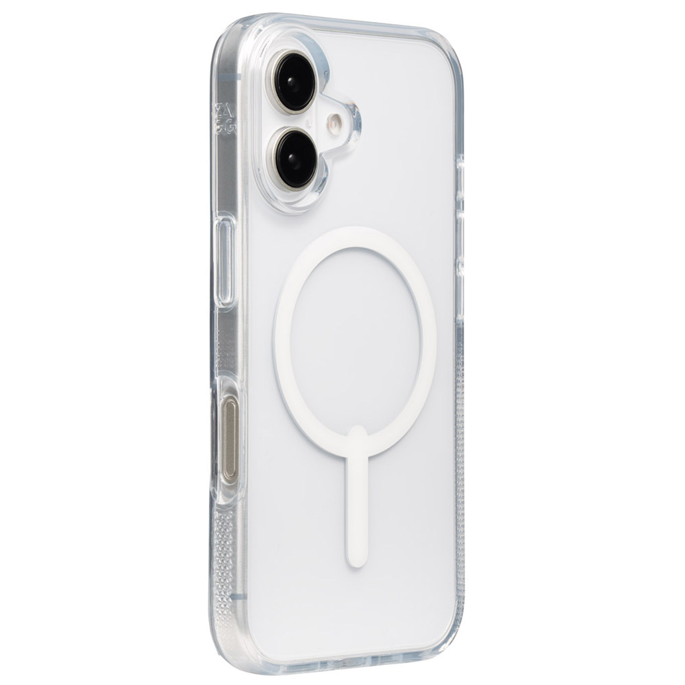 Etui Zagg Gear4 Crystal Palace Snap do Apple iPhone 16, przezroczysto-białe