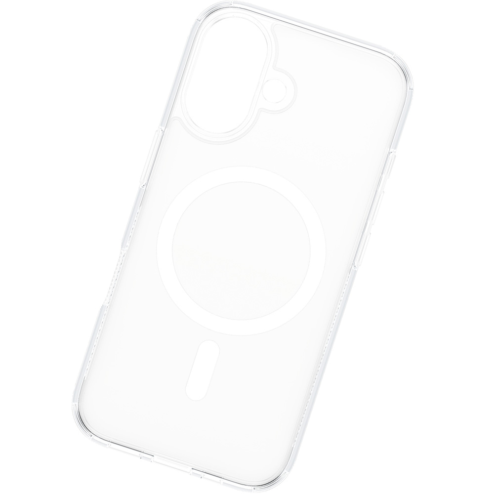 Etui PanzerGlass HardCase MagSafe do Apple iPhone 16, (przezroczysto-białe)