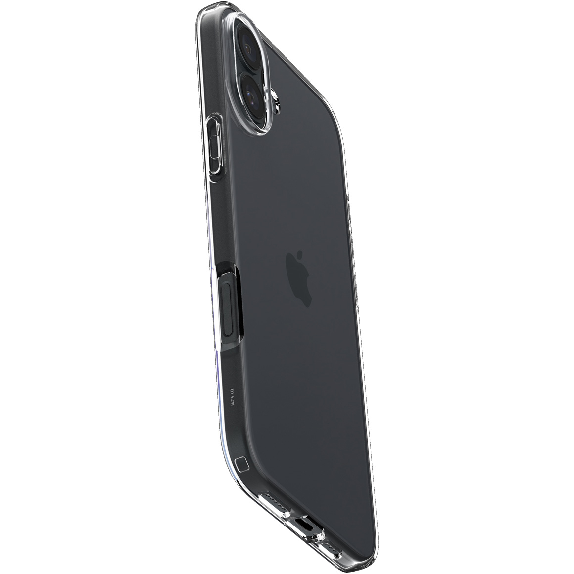 Etui Spigen Crystal Flex do Apple iPhone 16, przezroczyste