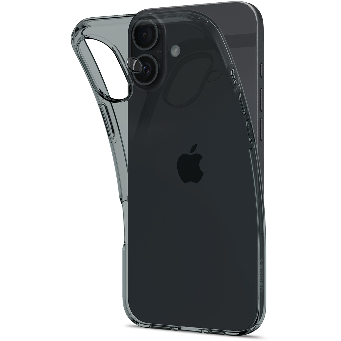 Etui Spigen Crystal Flex do Apple iPhone 16, przydymione