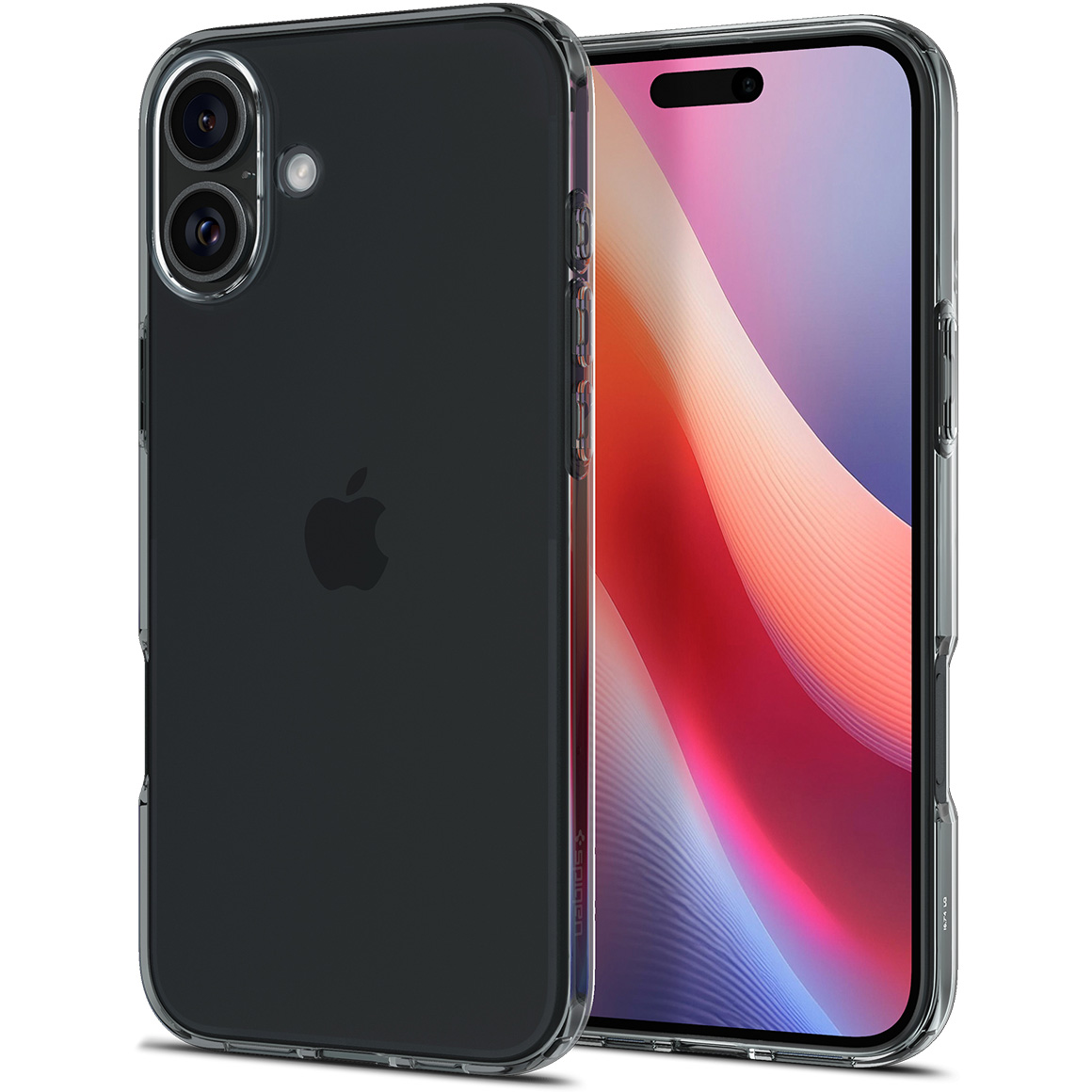 Etui Spigen Crystal Flex do Apple iPhone 16, przydymione