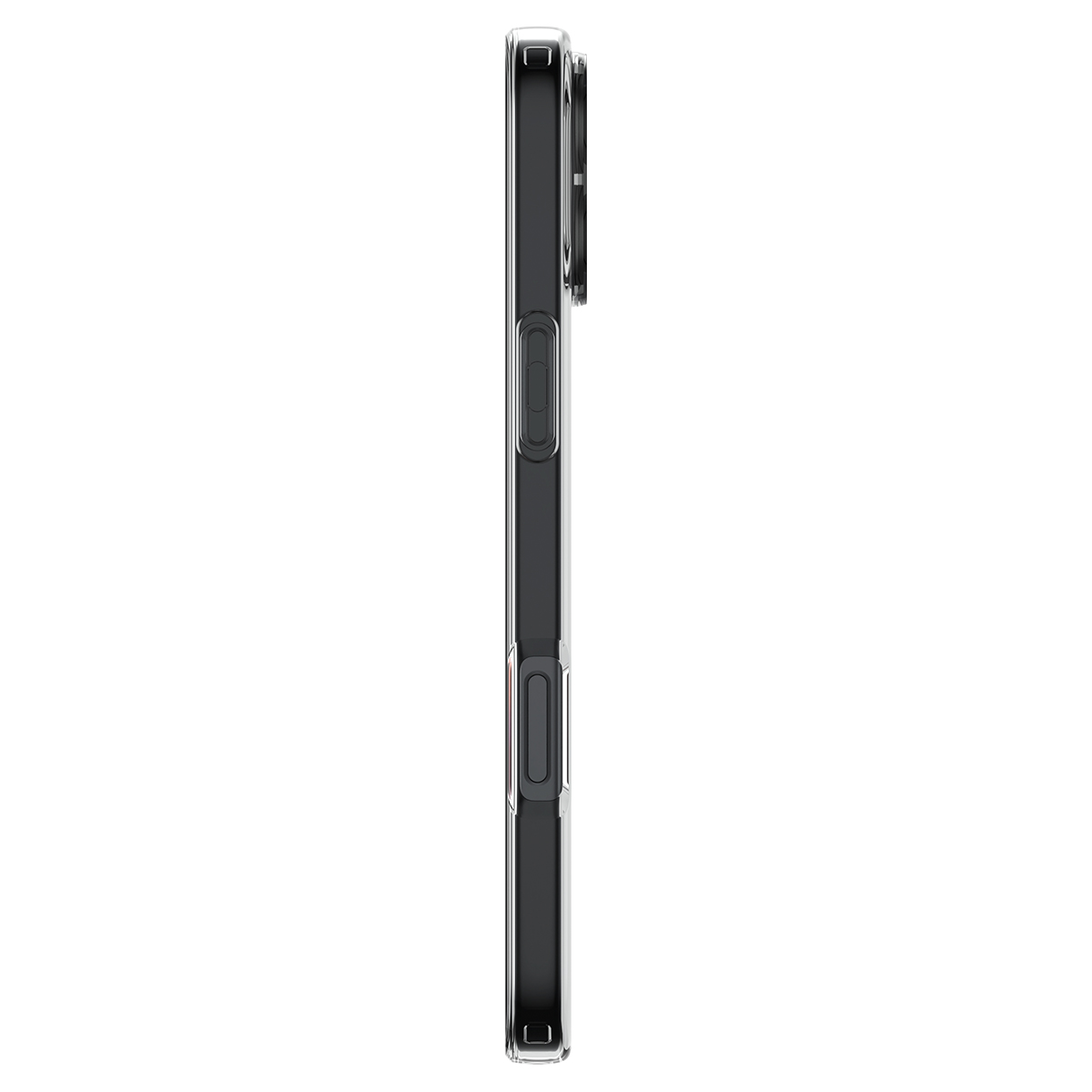 Etui Spigen Crystal Flex do Apple iPhone 16, przydymione