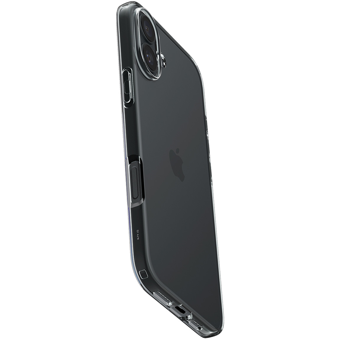 Etui Spigen Crystal Flex do Apple iPhone 16, przydymione