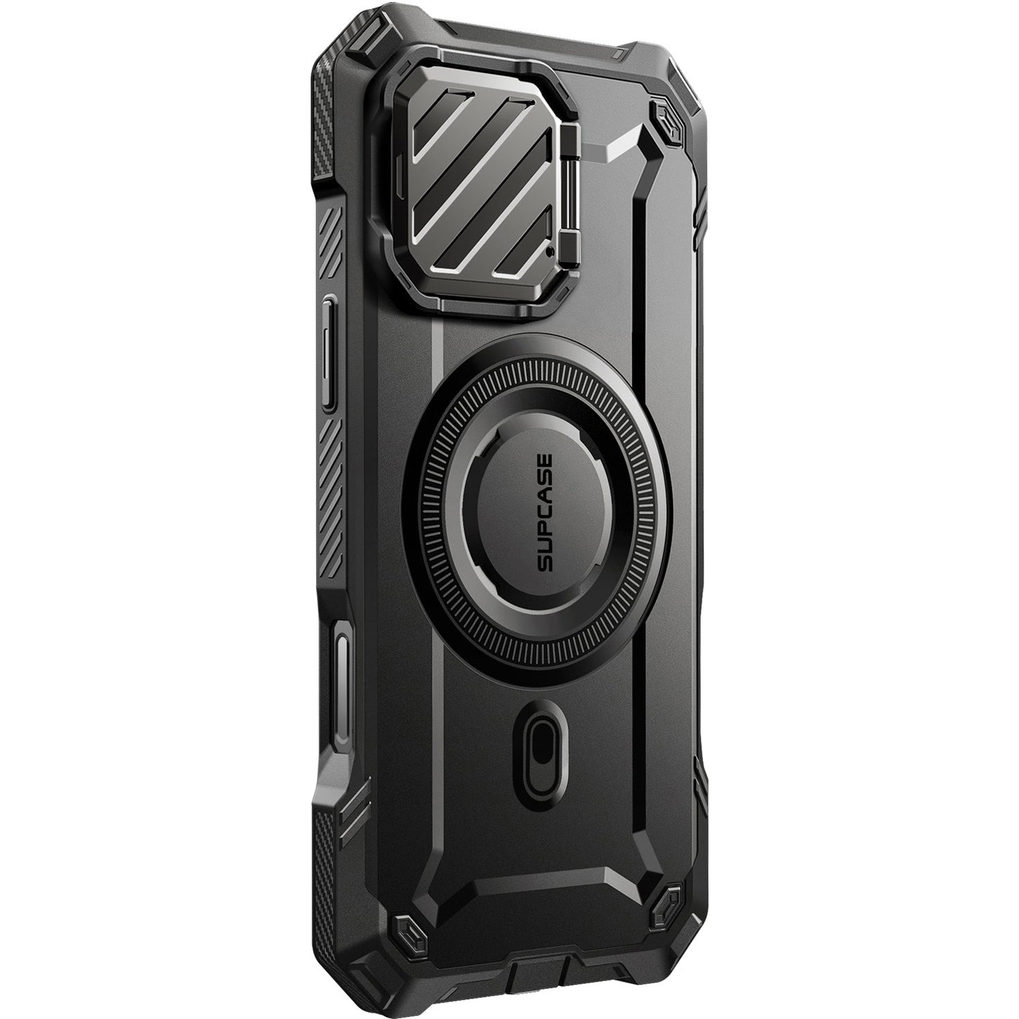 Etui Supcase Unicorn Beetle Mag XT z MagSafe do Apple iPhone 16, czarne