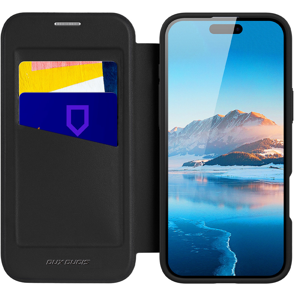 Etui Dux Ducis Skin X Pro Magnetic do Apple iPhone 17 Pro Max, czarno-przezroczyste