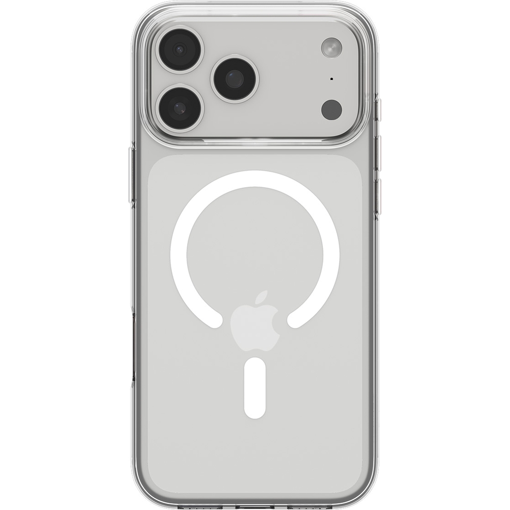 Etui Spigen Liquid Crystal Mag MagSafe do Apple iPhone 17 Pro Max, przezroczysto-białe
