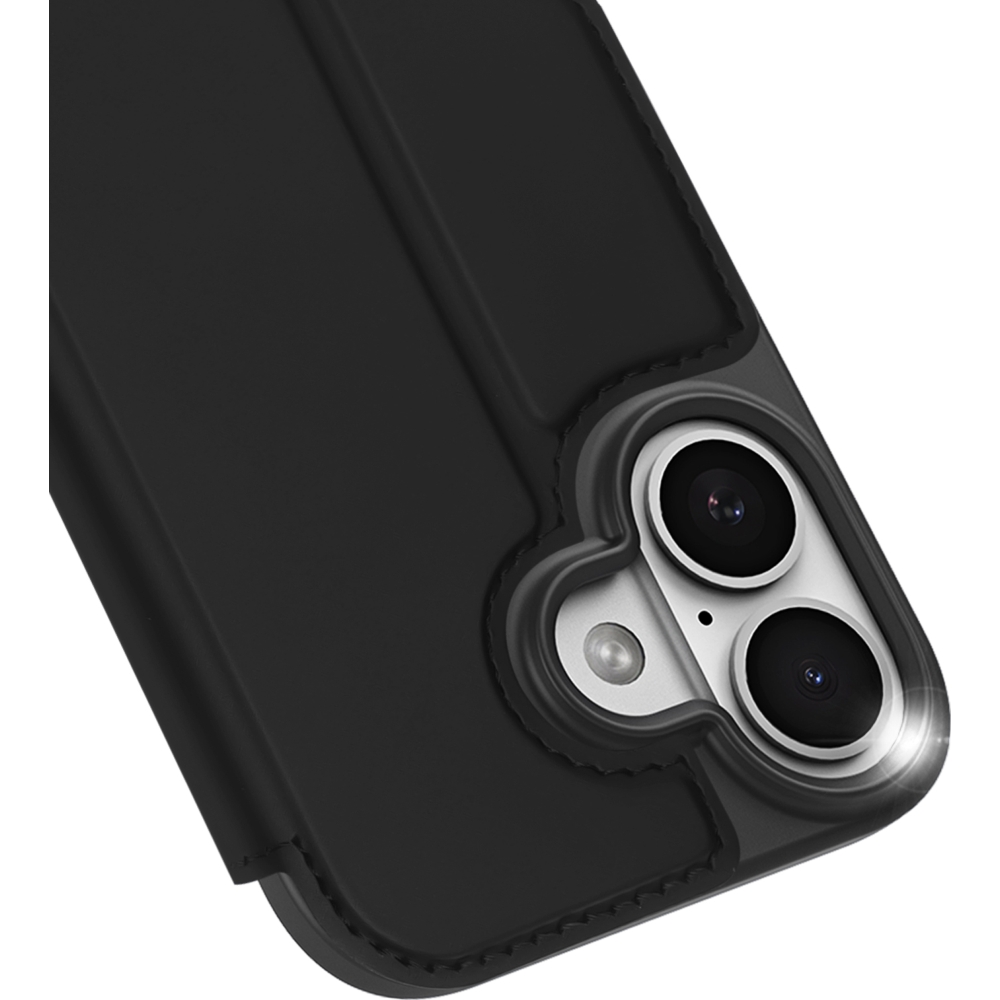 Etui z klapką Dux Ducis Skin Pro do Apple iPhone 17, czarne