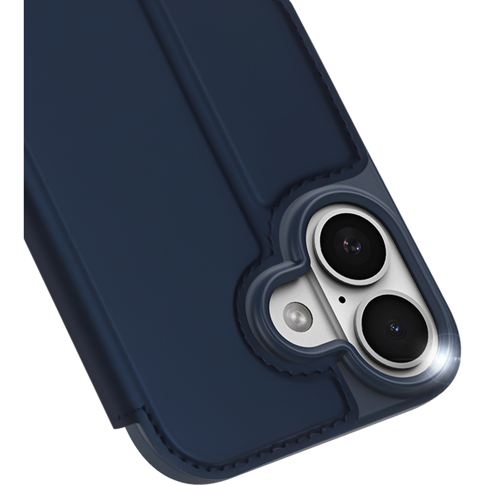 Etui z klapką Dux Ducis Skin Pro do Apple iPhone 17, granatowe