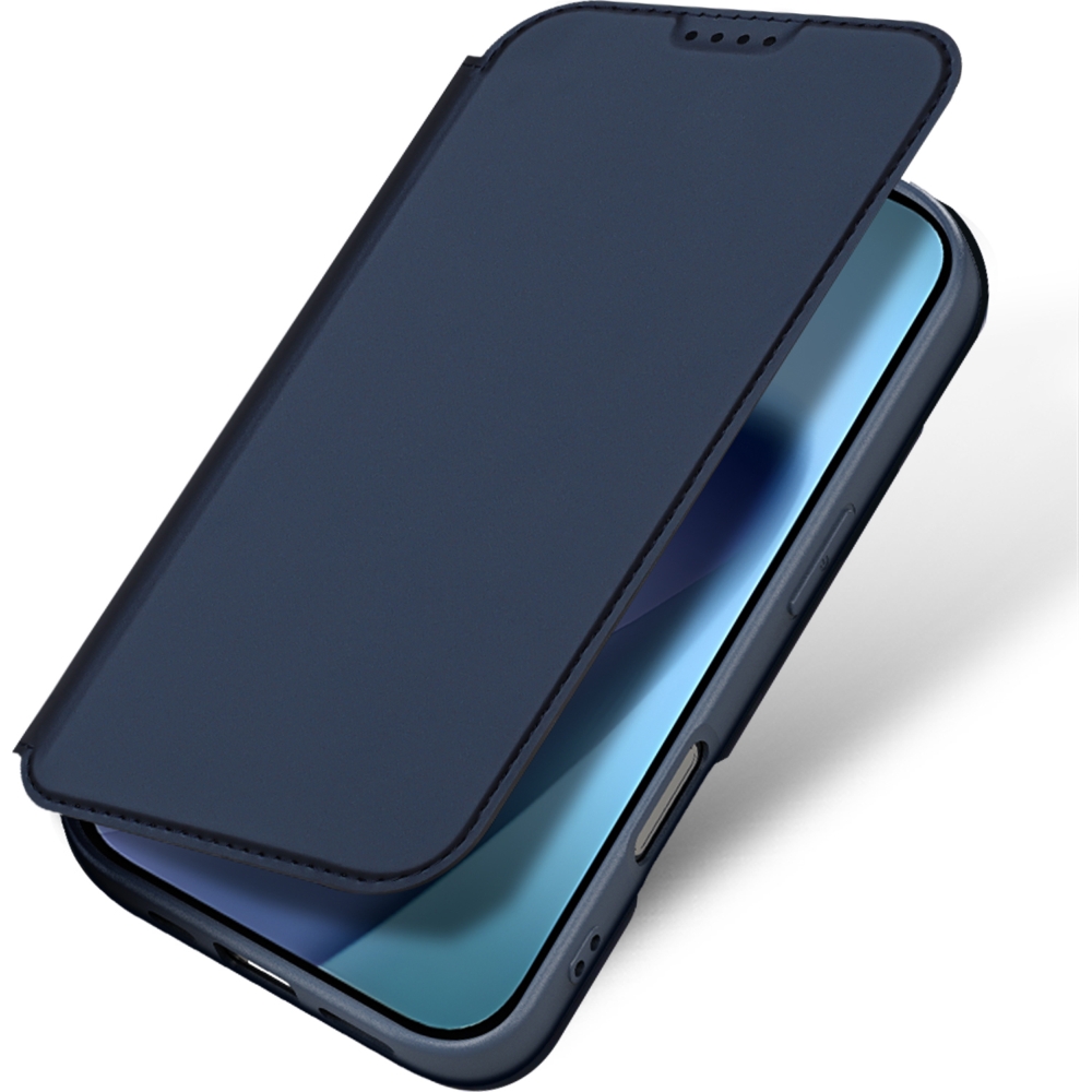 Etui z klapką Dux Ducis Skin Pro do Apple iPhone 17, granatowe