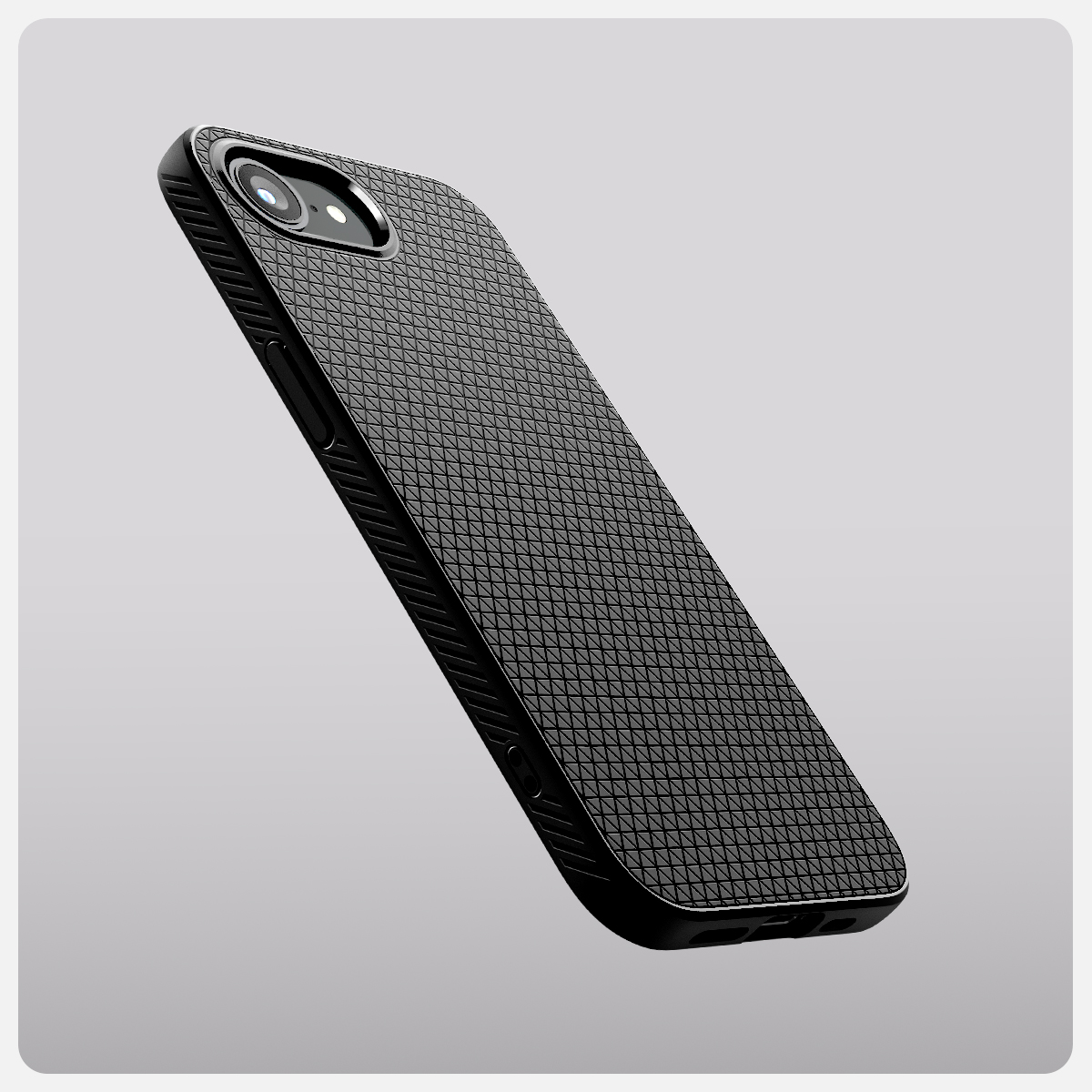 Etui Spigen Liquid Air do Apple iPhone 16e, czarne