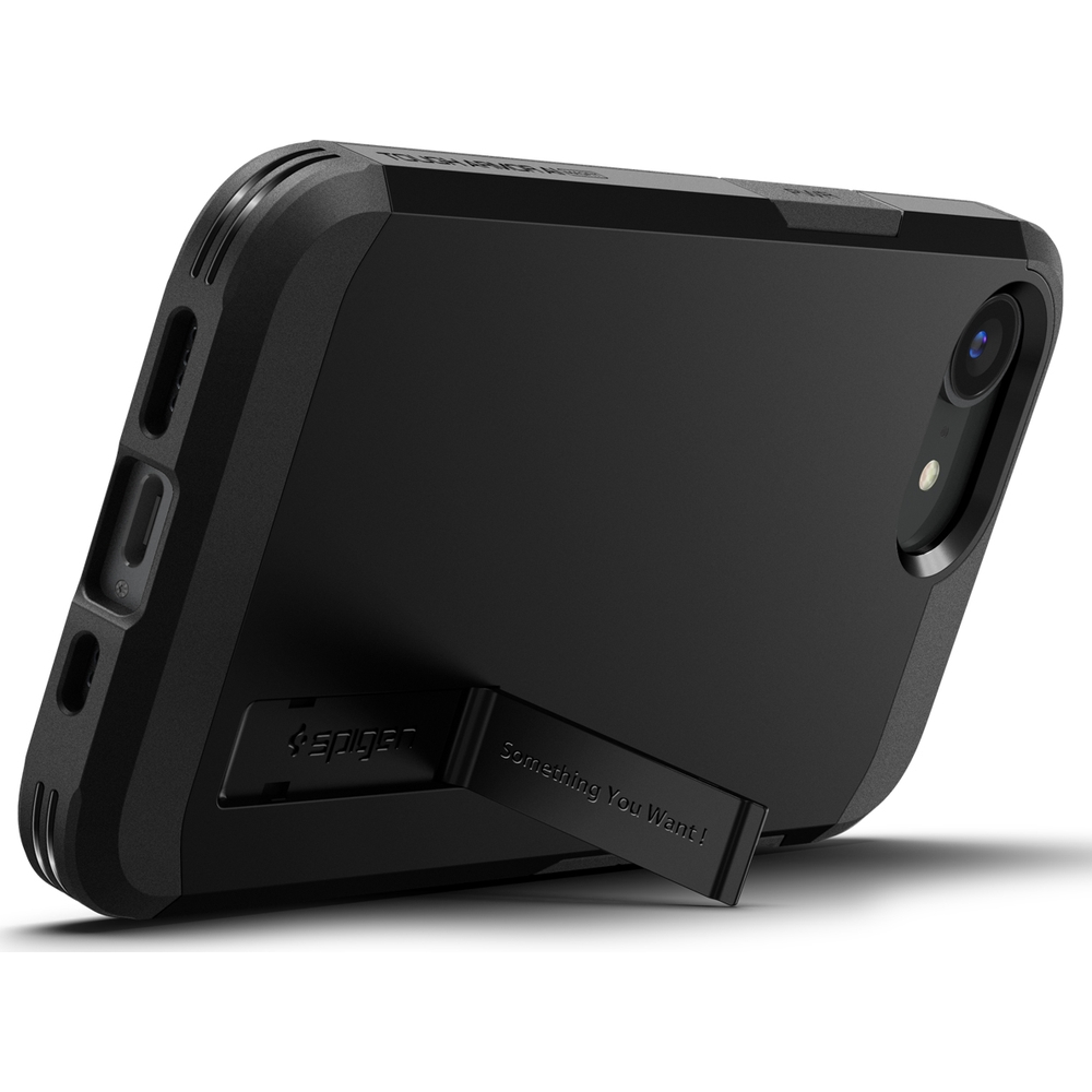 Etui Spigen Tough Armor Mag MagSafe do Apple iPhone 16e, czarne