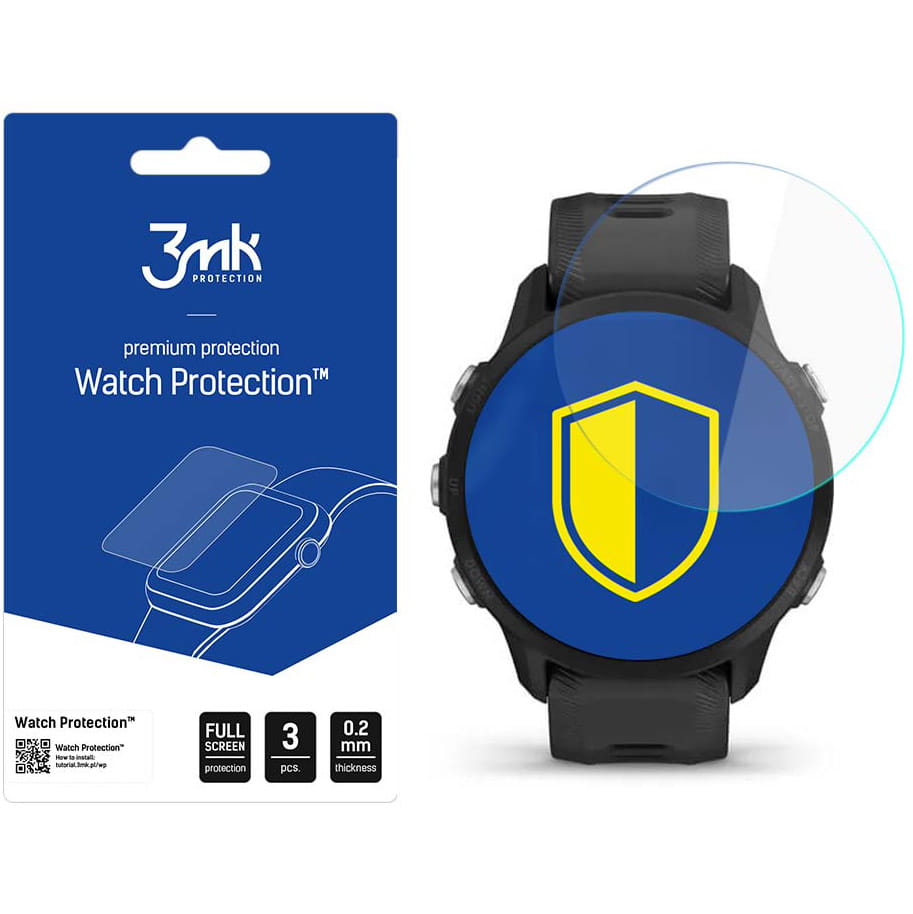 Szkło ochronne hybrydowe 3mk Watch Protection do Garmin Forerunner 955