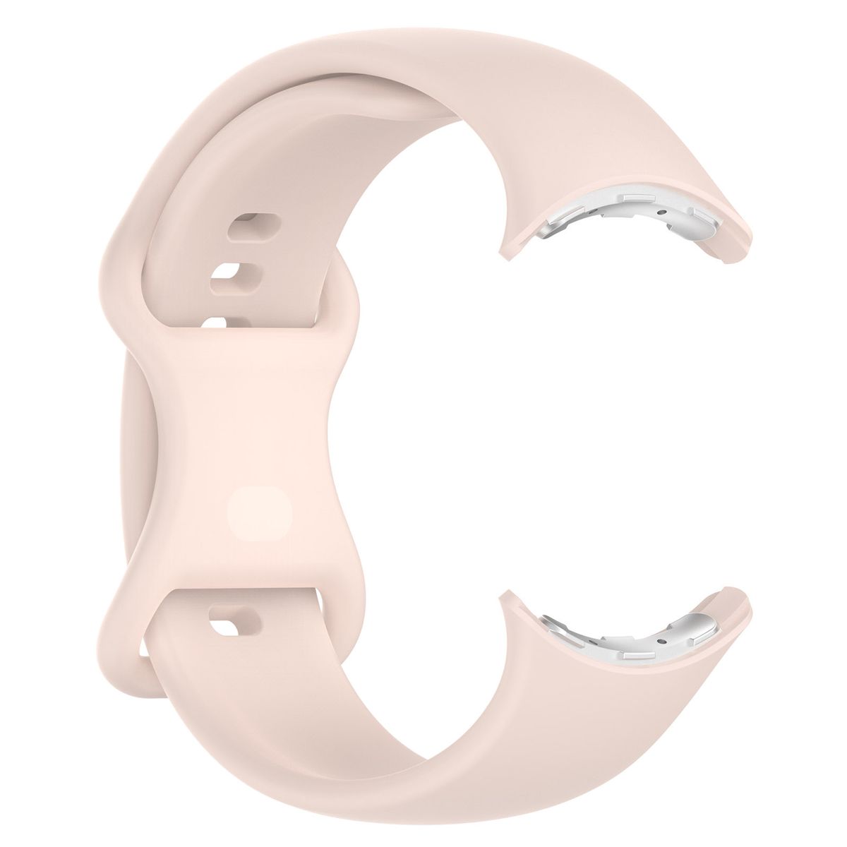 Silikonowy pasek Bizon Strap Watch Silicone S ukazany od tyłu