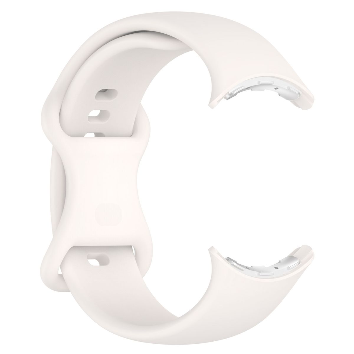 Silikonowy pasek Bizon Strap Watch Silicone S ukazany od tyłu