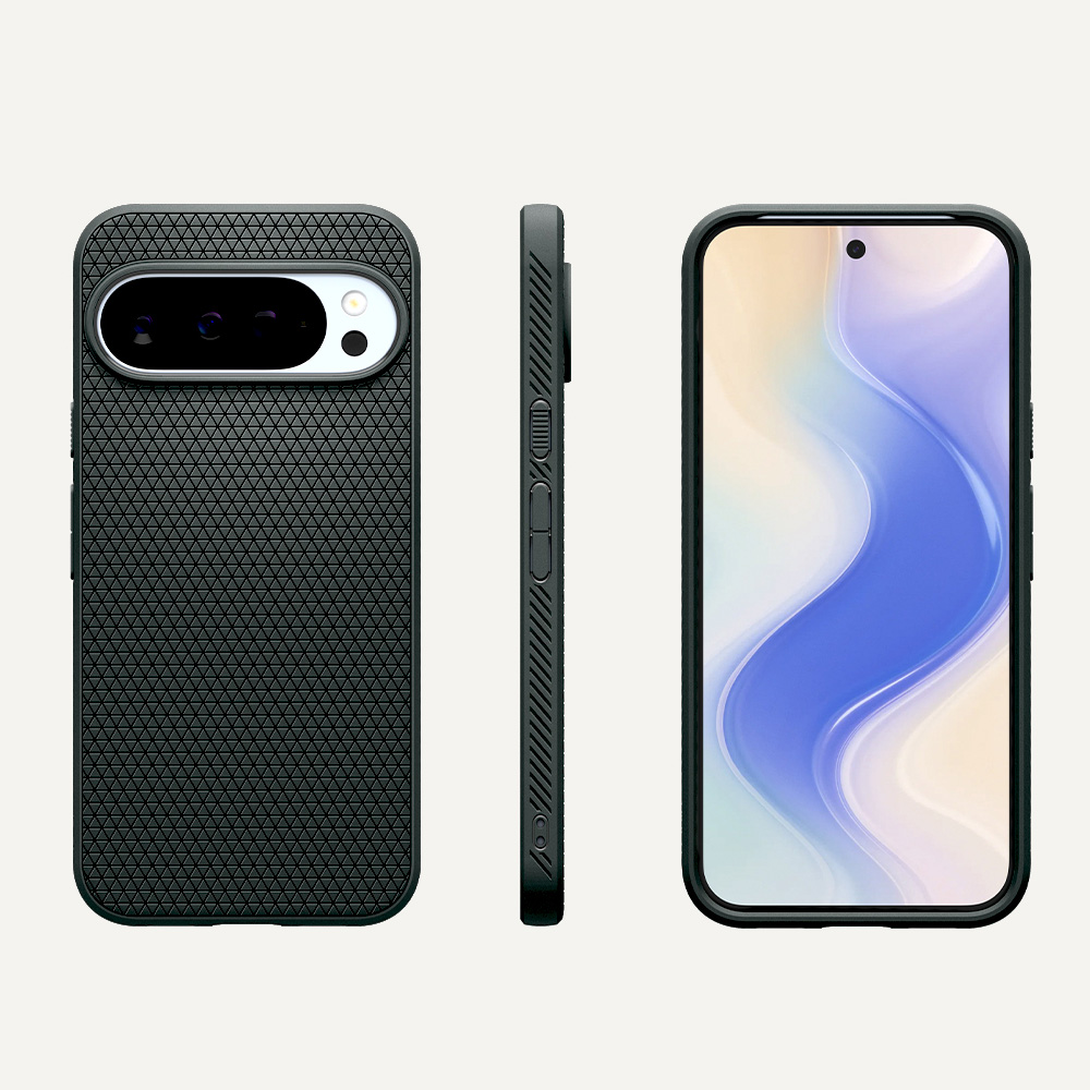 Etui Spigen Liquid Air Mag MagSafe do Google Pixel 10 Pro XL, zielone