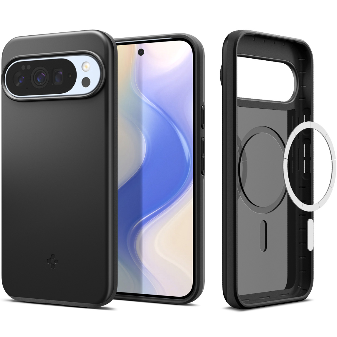 Etui Spigen Thin Fit Mag MagSafe do Google Pixel 10 Pro XL, czarne