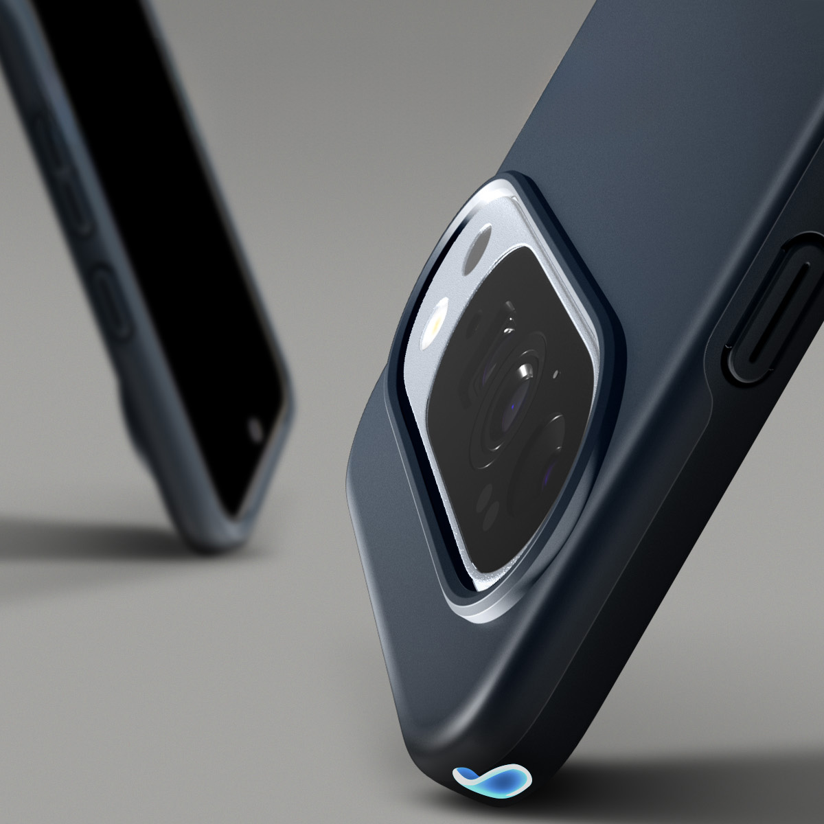 Etui Spigen Thin Fit Mag MagSafe do Google Pixel 10 Pro XL, granatowe