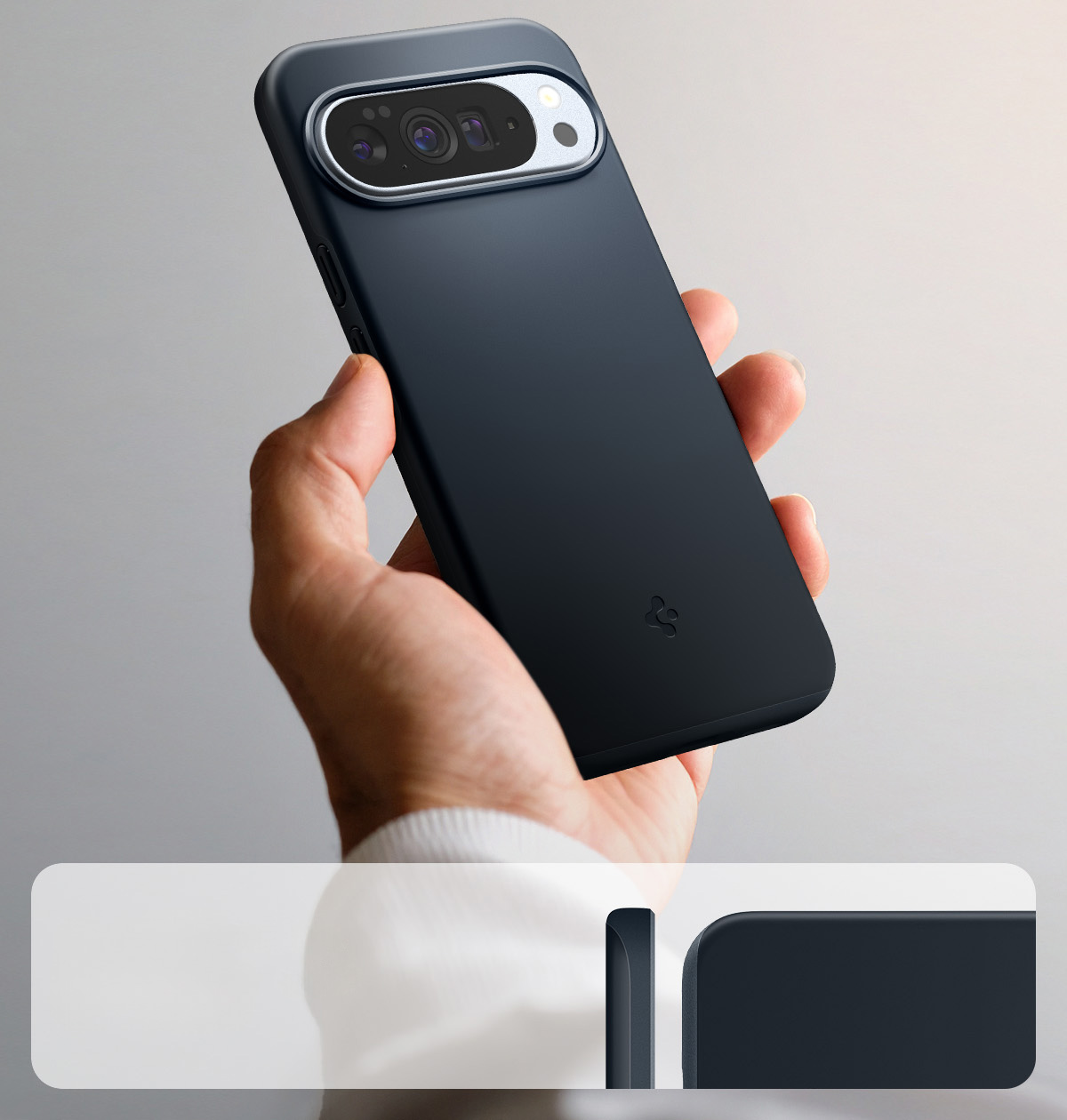 Etui Spigen Thin Fit Mag MagSafe do Google Pixel 10 Pro XL, granatowe