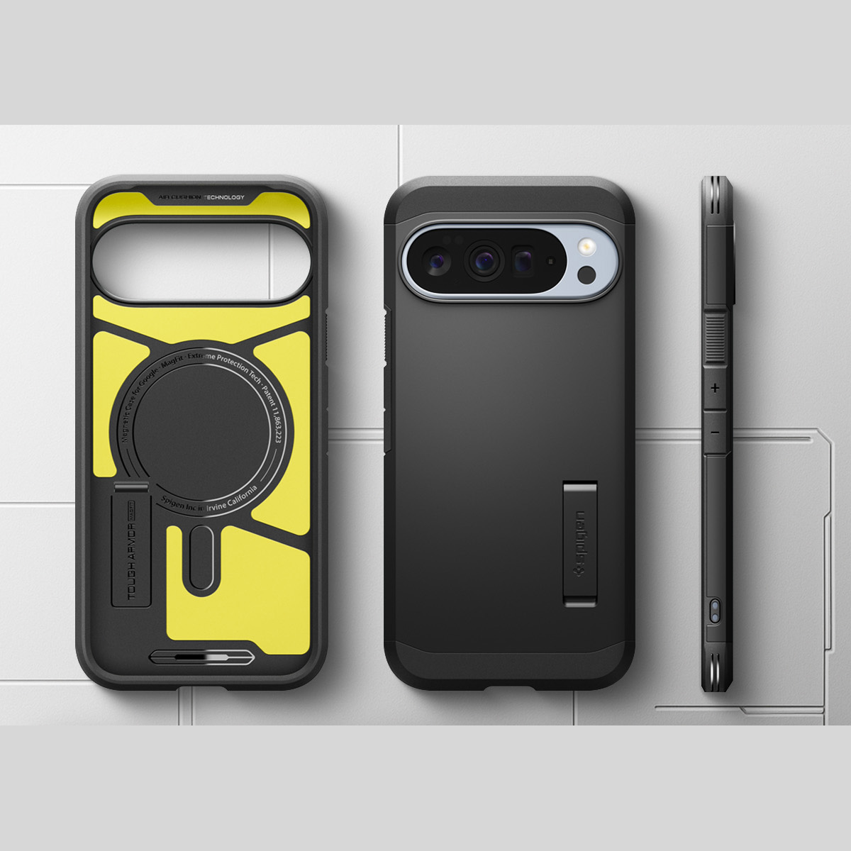 Etui Spigen Tough Armor Mag MagSafe do Google Pixel 10 Pro XL, czarne