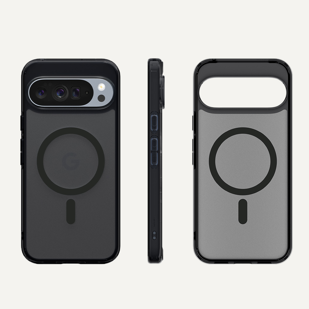 Etui Spigen Ultra Hybrid Mag z MagSafe do Google Pixel 10 Pro XL, półprzezroczysto-czarne