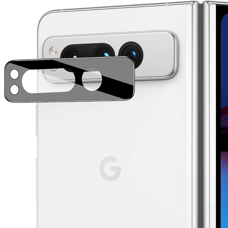 Glas für die Kamera Bizon Glass Silk Lens für Google Pixel Fold, 2 Stück