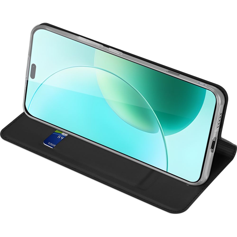 Etui z klapką Dux Ducis Skin Pro do Honor 400 Lite, czarne