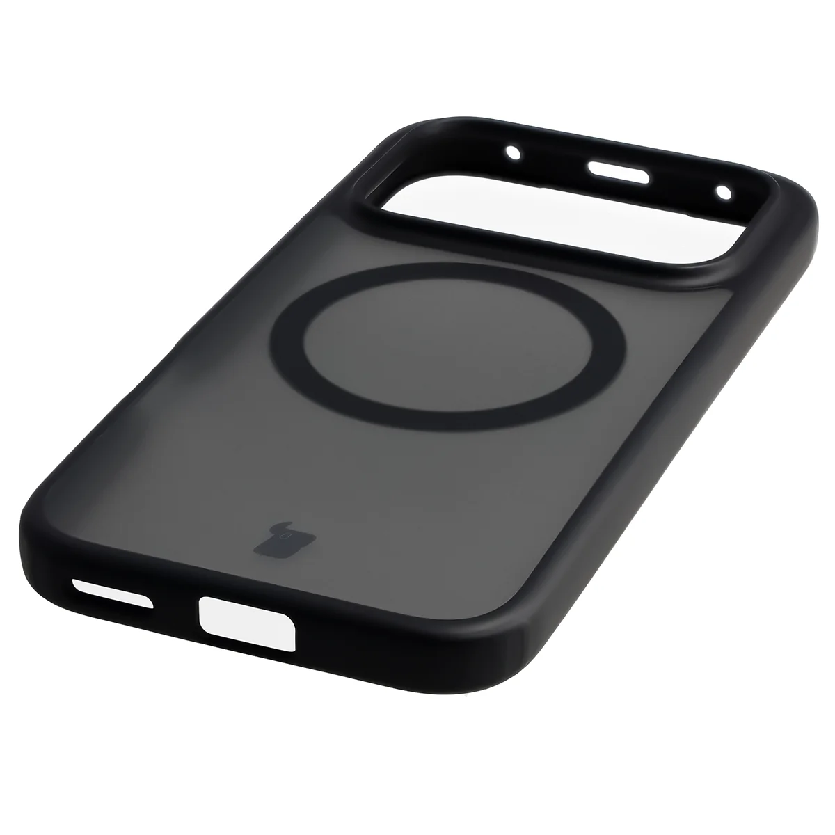 Zintegrowane przyciski, wycięcia i hybrydowy materiał w etui Bizon Case MatteO do Honor 600 5G / 600 Pro 5G