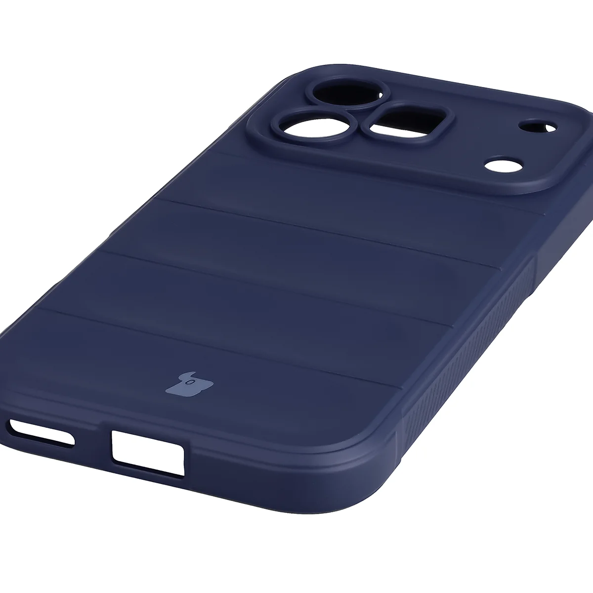 Precyzyjne wycięcia i kompatybilność z ładowaniem indukcyjnym w etui Bizon Case Tur do Honor 600 5G / 600 Pro 5G