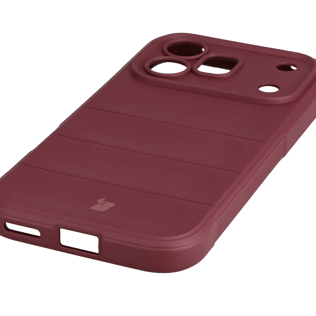 Precyzyjne wycięcia i kompatybilność z ładowaniem indukcyjnym w etui Bizon Case Tur do Honor 600 5G / 600 Pro 5G
