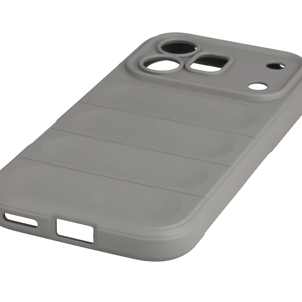 Precyzyjne wycięcia i kompatybilność z ładowaniem indukcyjnym w etui Bizon Case Tur do Honor 600 5G / 600 Pro 5G