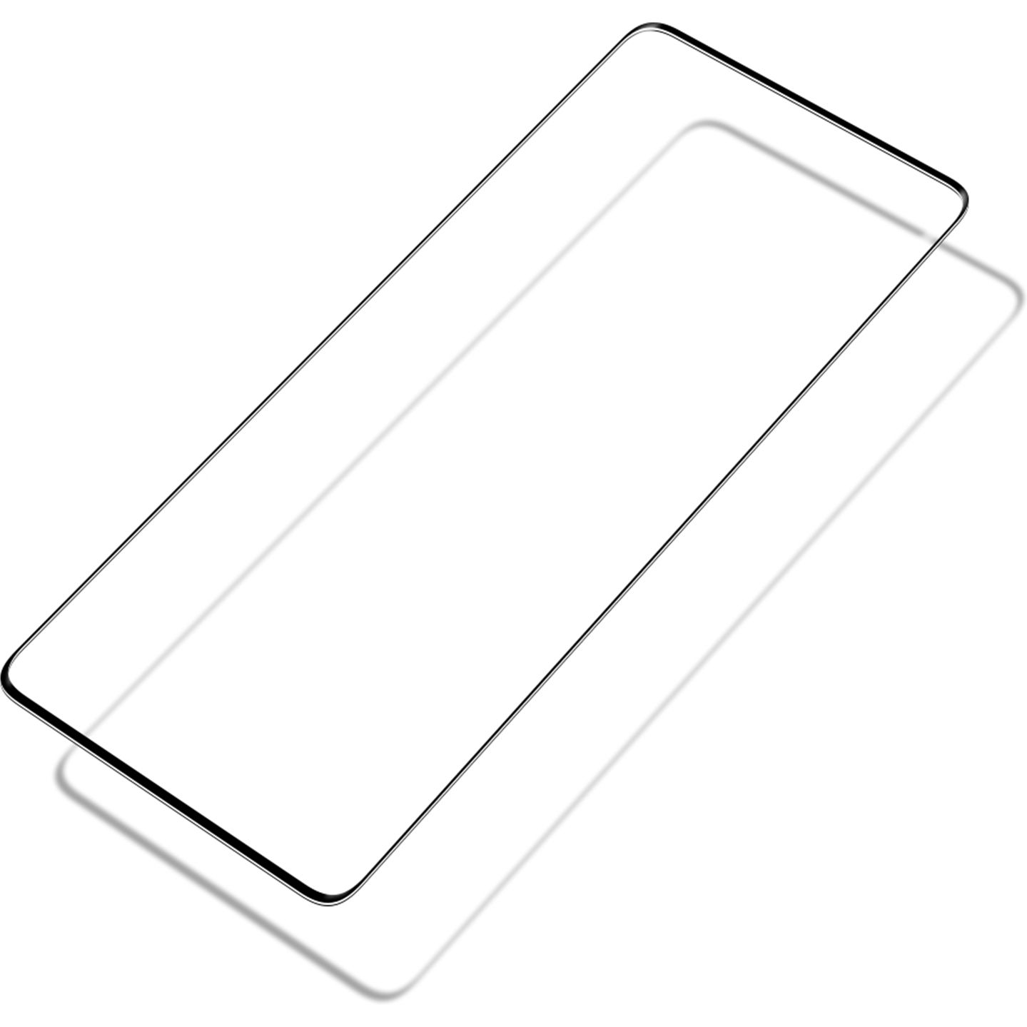 Szkło hartowane Mocolo TG + 3D Full Glue dla Honor 90 z czarną ramką.