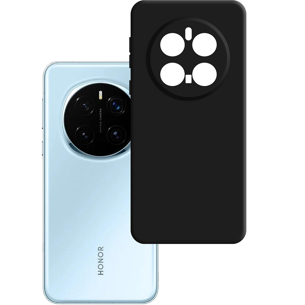 Etui 3mk Matt Case do Honor Magic7 Pro, czarne matowe