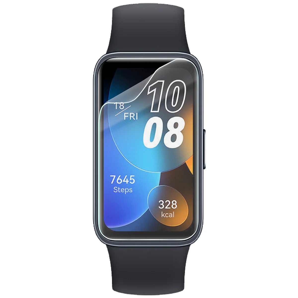 Folia hydrożelowa Bizon Watch Film HydroFlex do Huawei Band 8 na zegarku