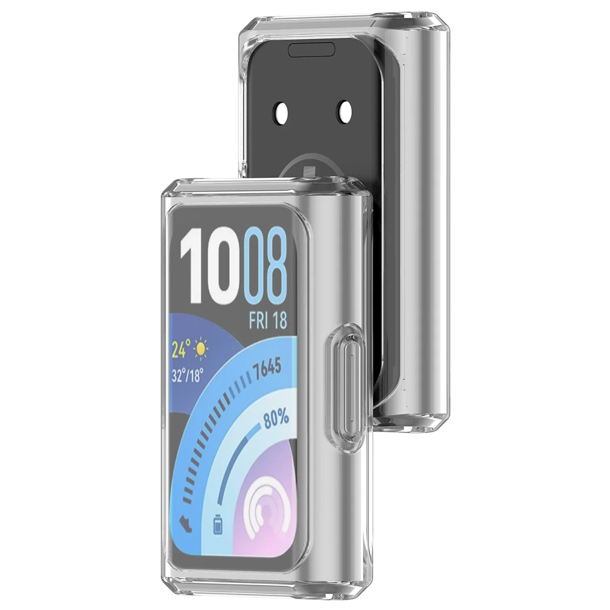 Front oraz przód etui Bizon Case Watch Felipe dla Huawei Band 11 Pro