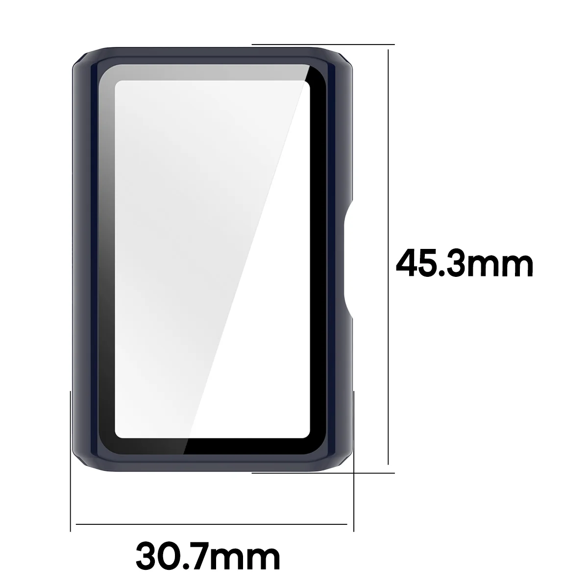 Wymiary etui Bizon Case Watch Adamo do Huawei Band 11 Pro