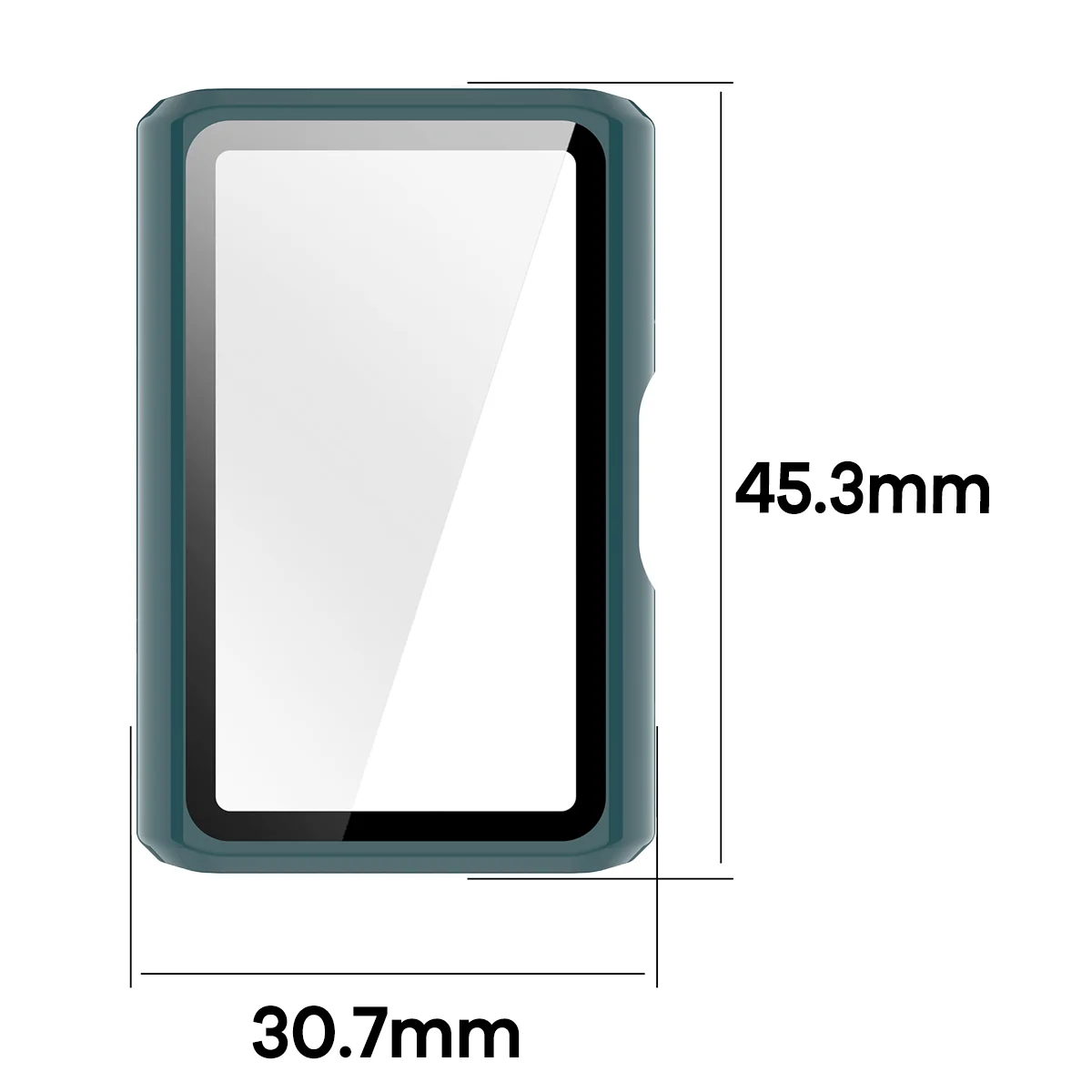 Wymiary etui Bizon Case Watch Adamo do Huawei Band 11 Pro