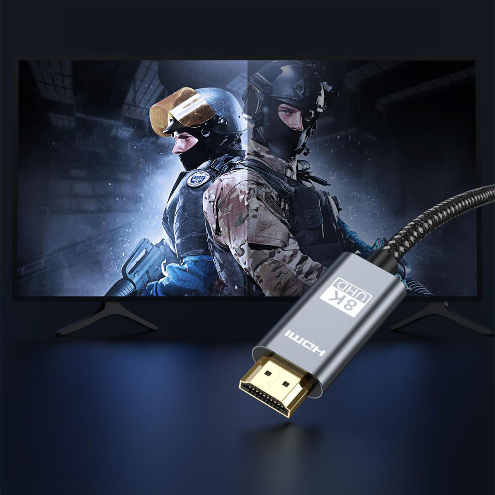 Kabel Tech-Protect UltraBoost (4K / 120Hz, 8K / 60Hz) HDMI do HDMI 2.1 Cable 100 cm, czarny