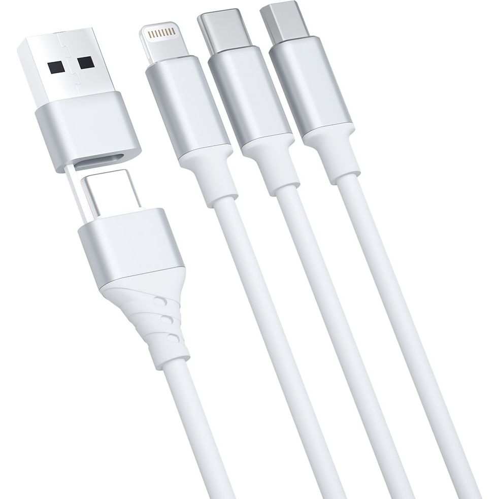Kabel ładująco-przesyłowy 3mk Hyper Cable 100W, 5A, 4k60Hz, UHD, 2m USB-C do USB-C, czarny. 