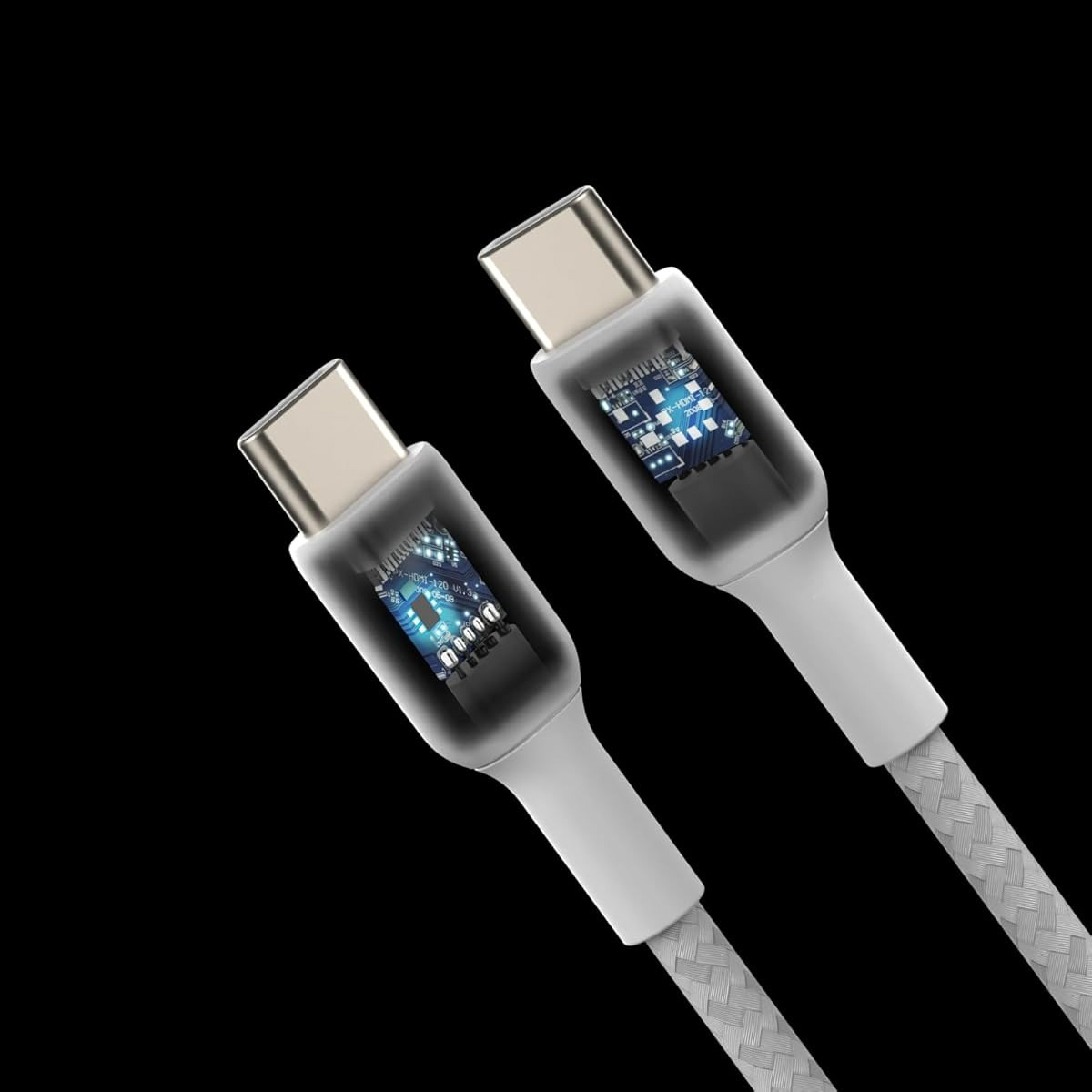 Kabel Belkin Boost Charge Braided USB-C/USB-C, biały