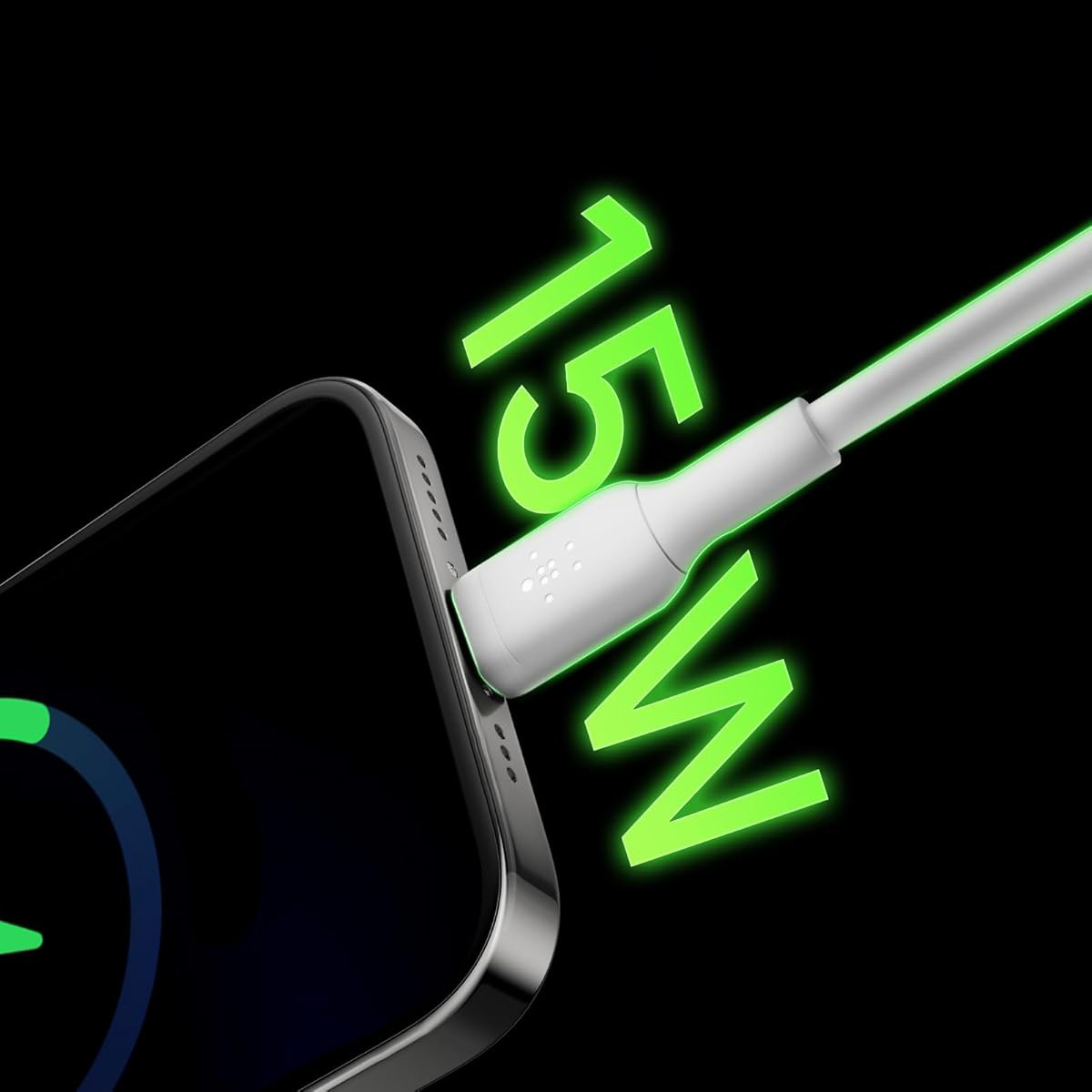Kabel Belkin Boost Charge PVC USB-A/USB-C 2-Pack, biały