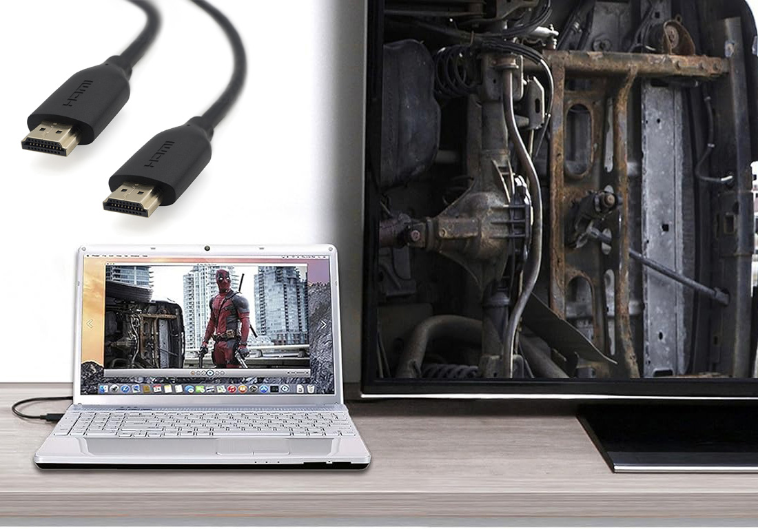 Kabel wideo Belkin High Speed HDMI Cable with Ethernet, 1m, czarny