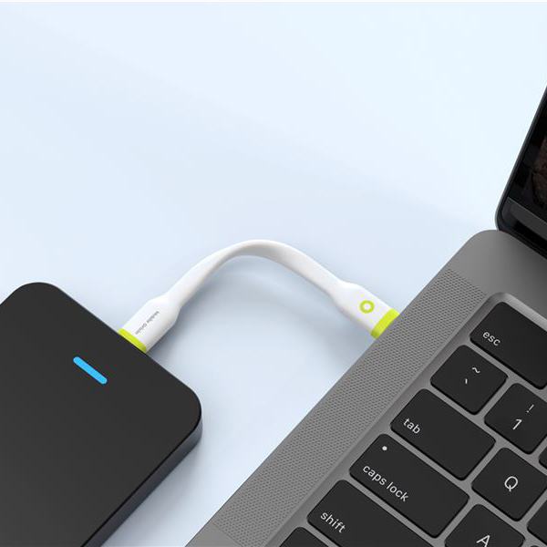 Mobile Origin Compact Cable, minimalistyczny design, porządek w torbie, uniwersalny, biały